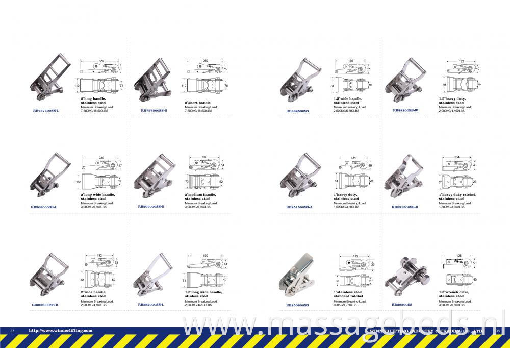 stainless steel buckle